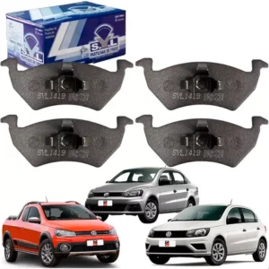 Pastilla de freno Gol Saveiro 1.0 1.6 2013 2014 2015 2016 G6(kit 4 pastillas)