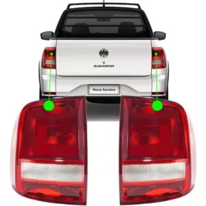 Par faro trasero Saveiro G7 2016 2017 2018 2019 Original