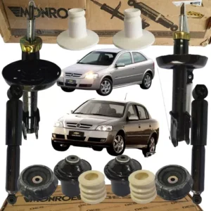 Amortiguadores + Kit Y Cojines Gm Monroe Astra 1998 A 2012