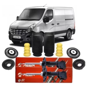Par de amortiguadores +kit delantero Renault Master 2014 2015 2016