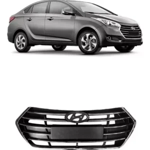 HB20 Sedán 2016 2017 2018 Parrilla del parachoques moldura cromada