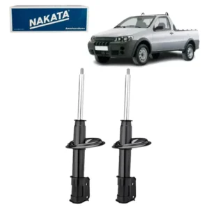 Par de amortiguadores delanteros Nakata Palio Strada 2001 al 2020