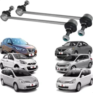 Par de estabilizador delantero Link Livina Kicks March Tiida Versa Vdrive.