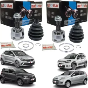 Par Homocinetica 21x22 Fiat Argo Mobi Palio Uno 2010/2022...