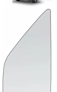 Lente Vidrio Quebra Vento izquierda Daily 55c17 2015