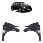Par Guardabarros Delantero Onix Joy 2013 2014 A 2021 Liso Negro
