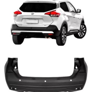 Paragolpes Trasero Nissan Kicks 2017 Al 2022 Con Orificio Sensor