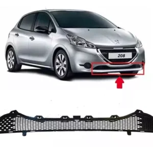 Parrilla inferior del parachoques delantero Peugeot 208 2013 2015