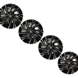 Juego de 4 Llantas Volkswagen Aro 15 Gol Saveiro 4x100 + Boquillas